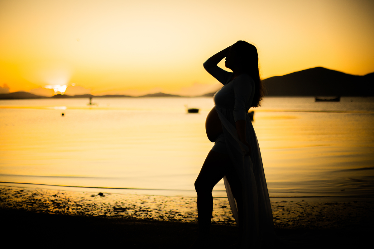 ensaio de gestante Palhoça 