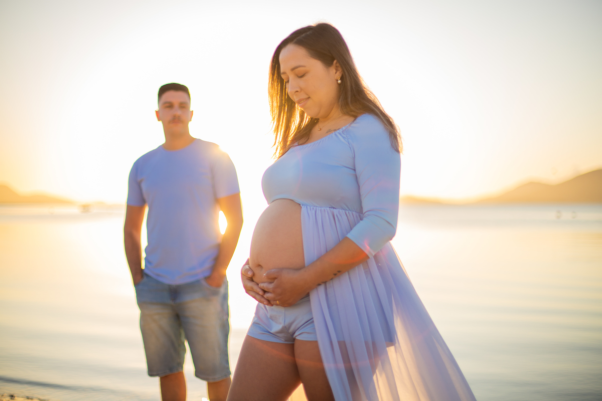 ensaio de gestante Palhoça  