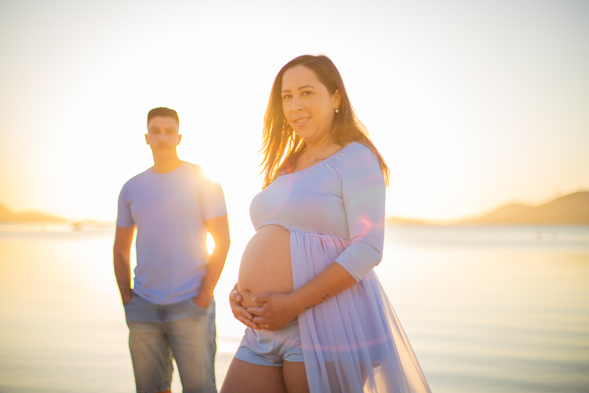 ensaio de gestante Palhoça 