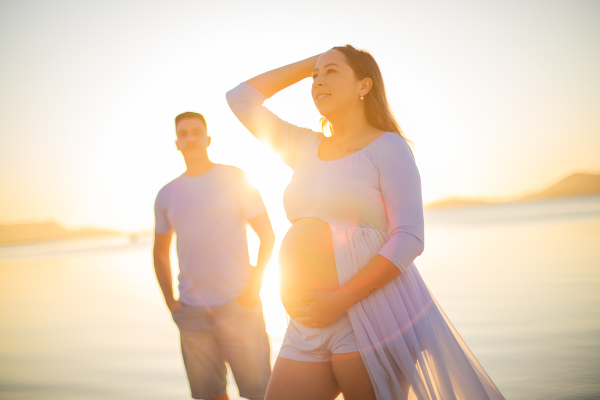 ensaio de gestante Palhoça 