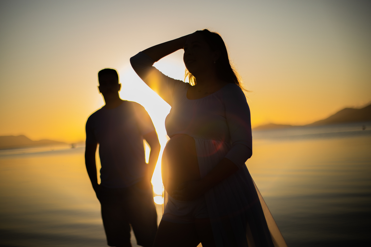 ensaio de gestante Palhoça 