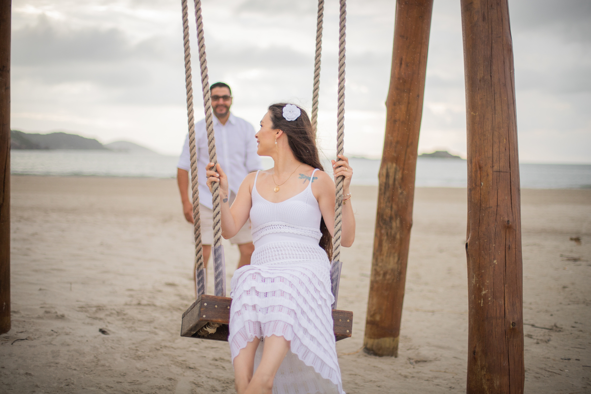 ensaio na praia do sonho palhoça