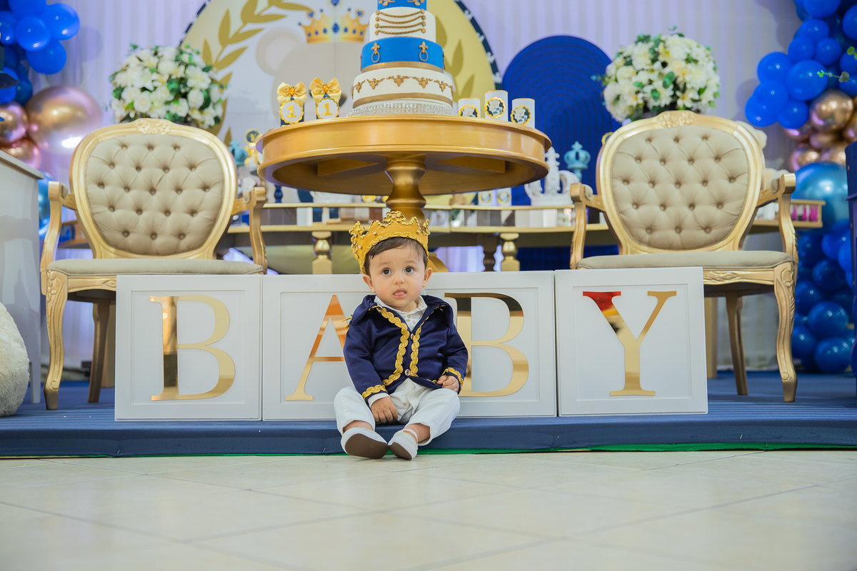 aniversario príncipe 1 ano