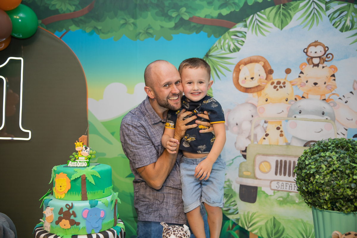 aniversario de 1 aninho safari