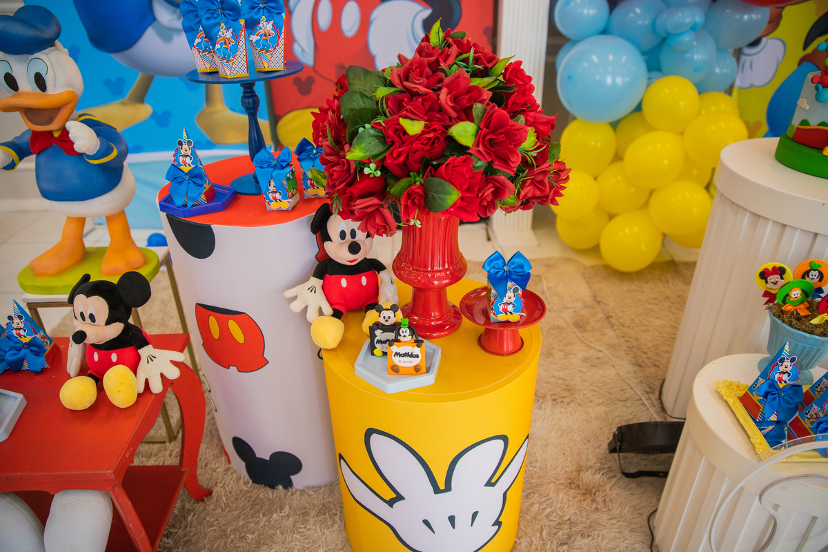 decoração  aniversario Mickey