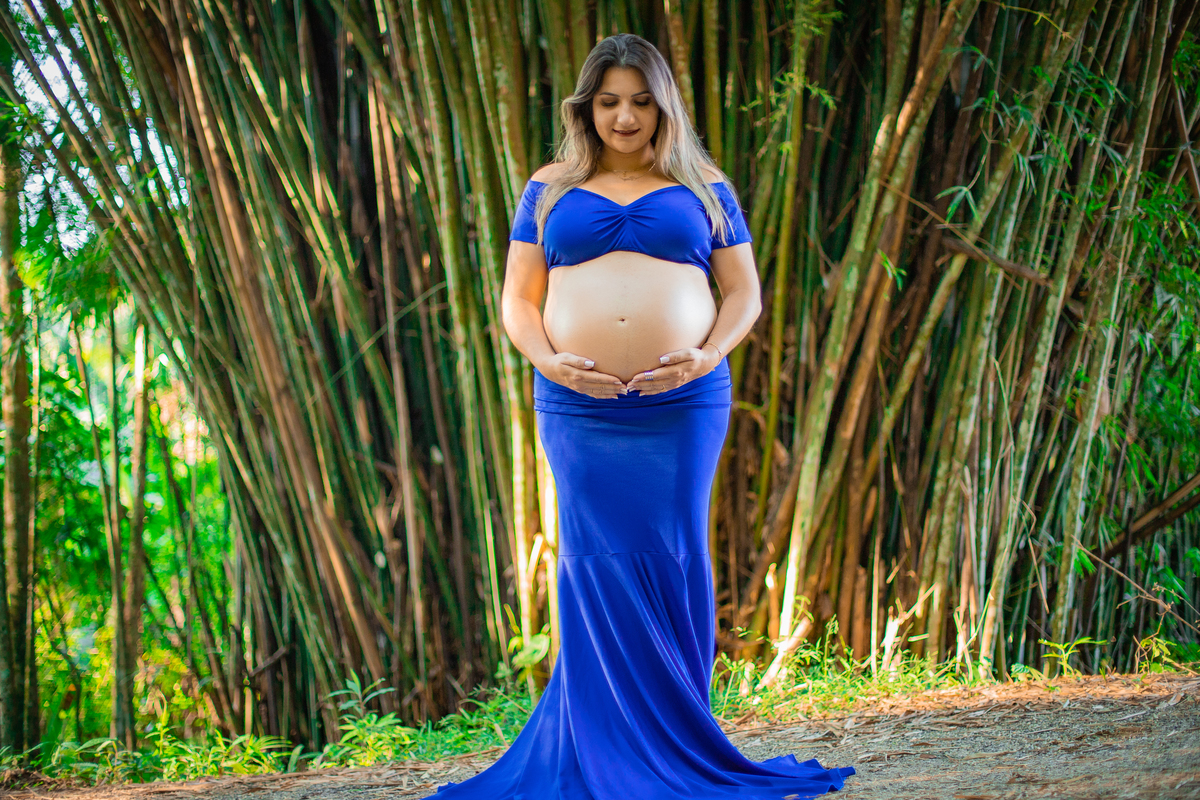 ensaio de gestante natureza