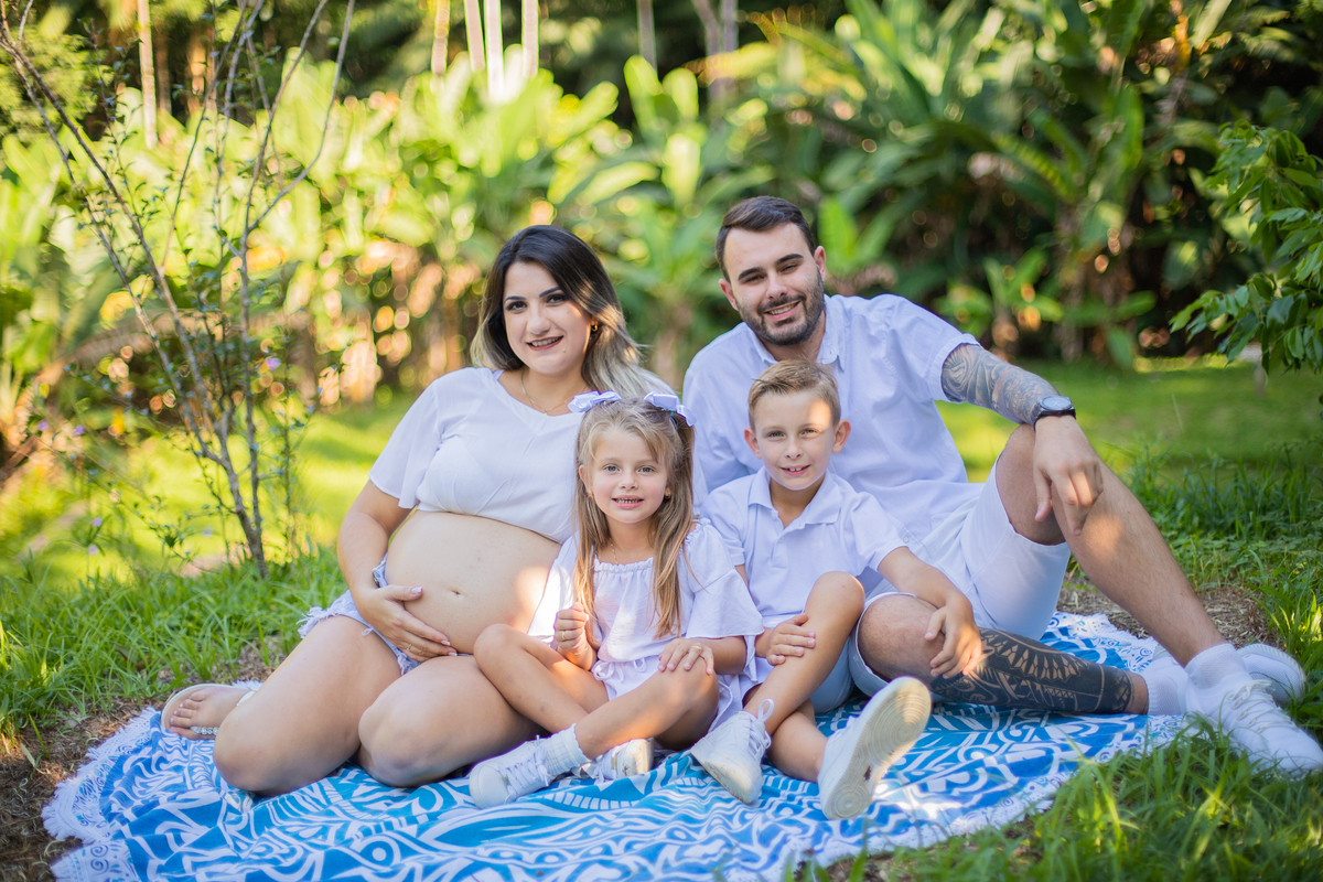 ensaio de gestante natureza