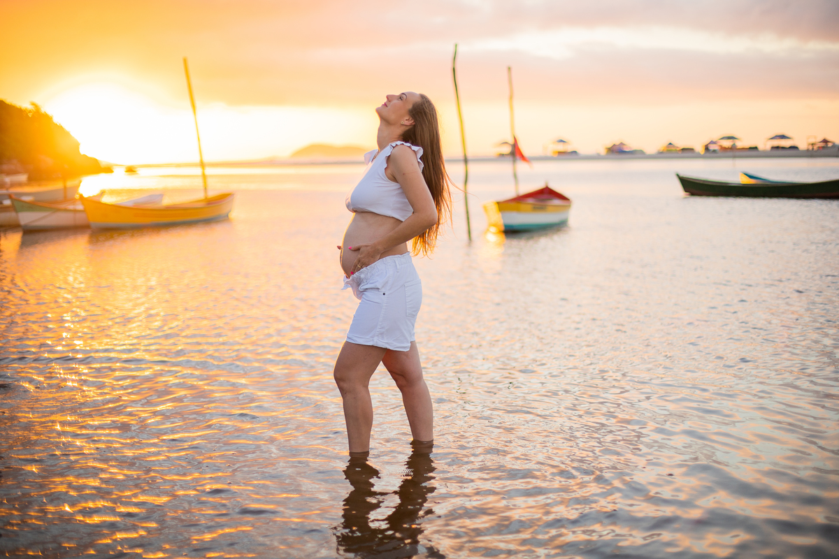 ensaio de gestante guarda do embau