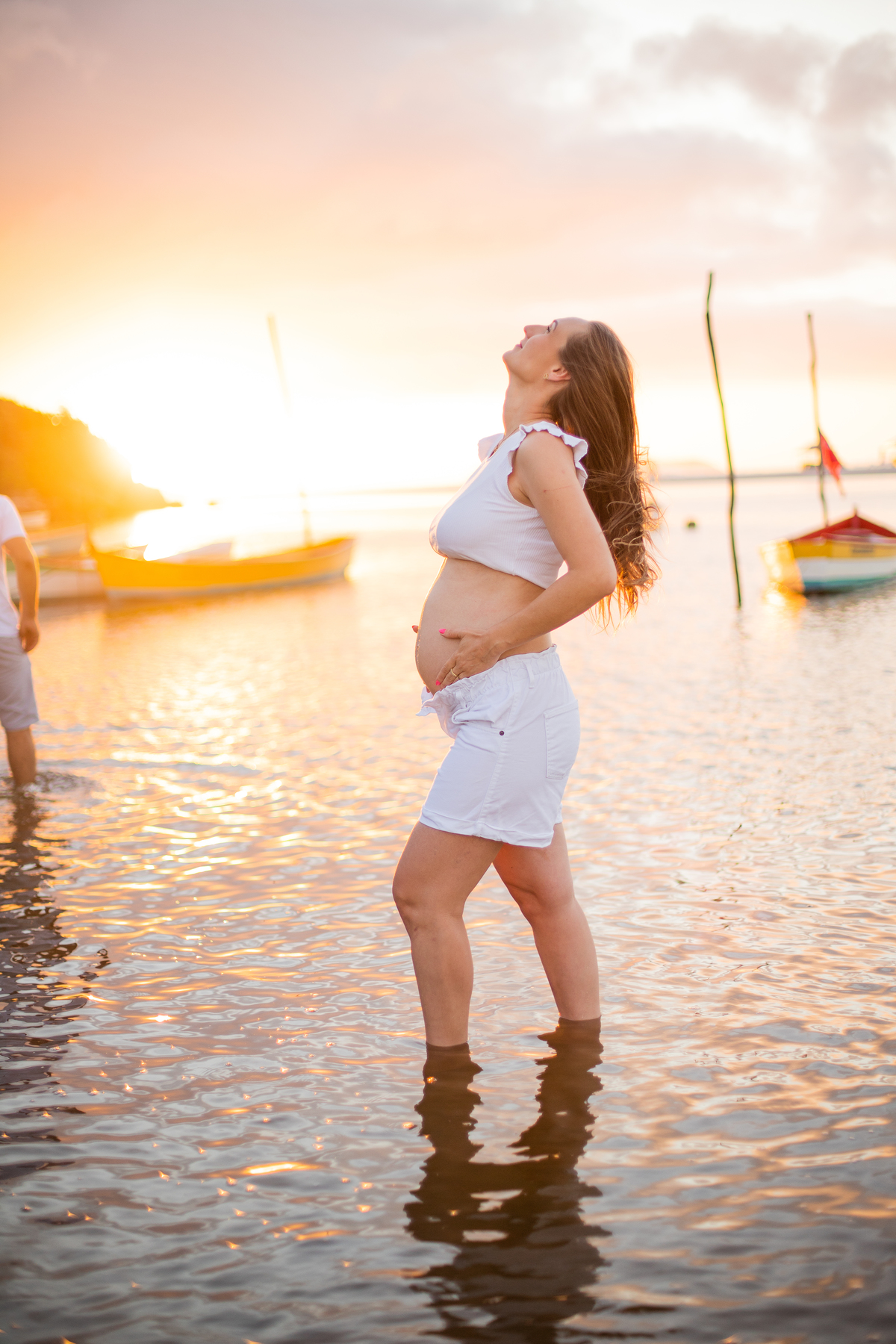 ensaio de gestante guarda do embau