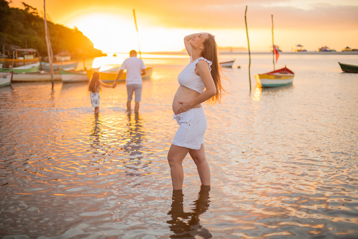 ensaio de gestante guarda do embau