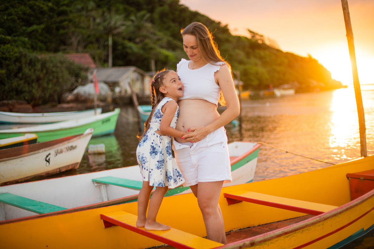 ensaio de gestante guarda do embau