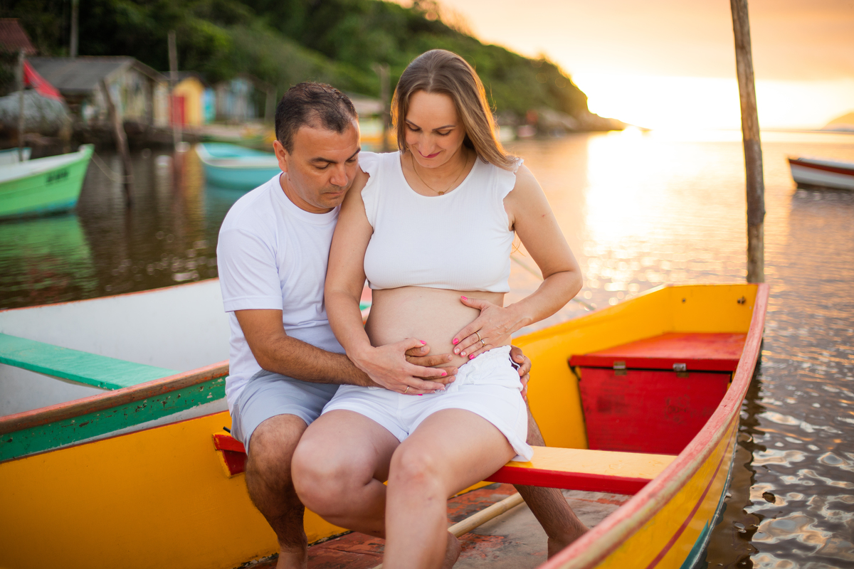 ensaio de gestante guarda do embau