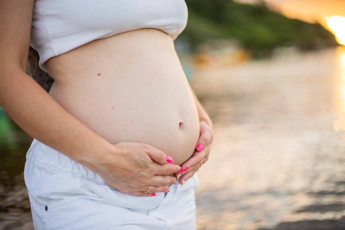 ensaio de gestante guarda do embau