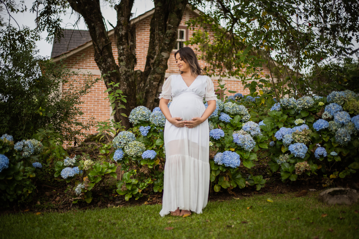ensaio de gestante Rancho queimado