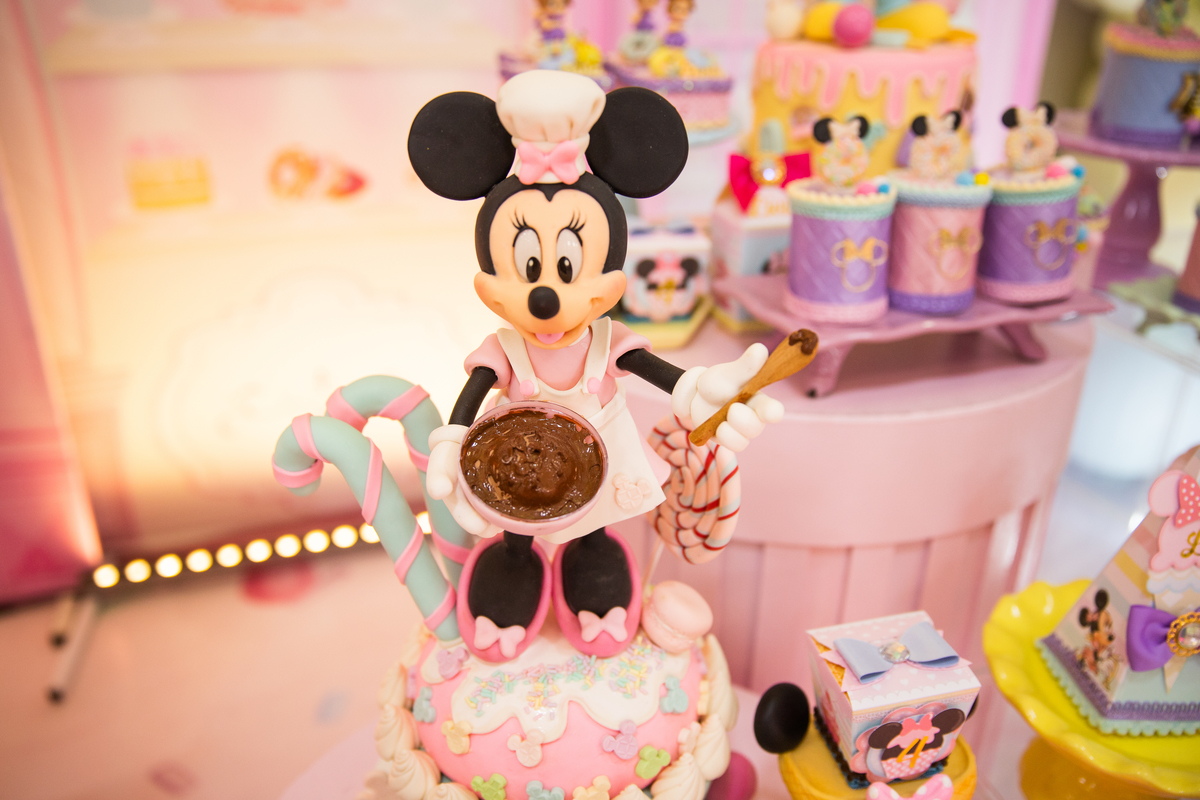 festa Minnie rosa