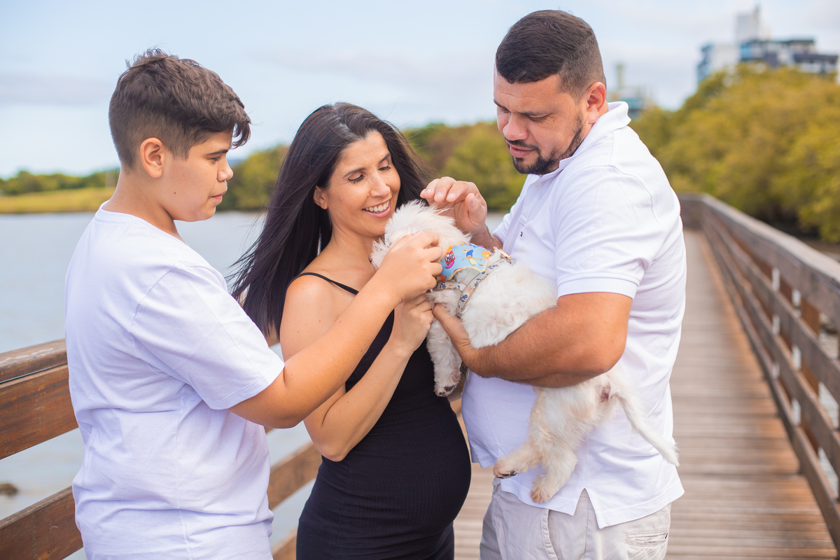 ensaio gestante coqueiros Florianópolis 