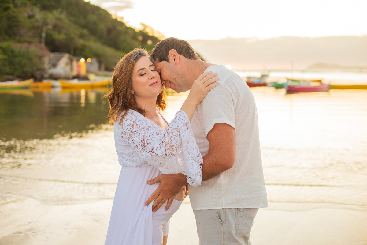 ensaio gestante Guarda do embau palhoça 