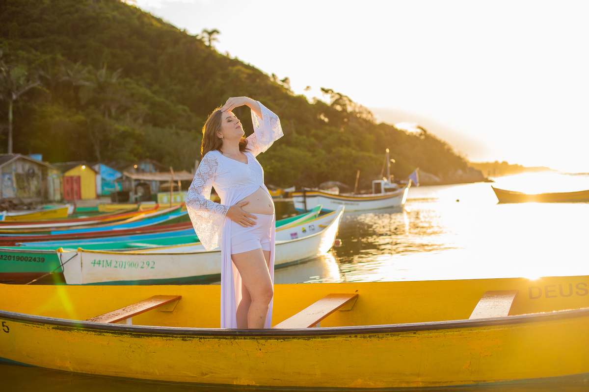 ensaio gestante Guarda do embau palhoça 