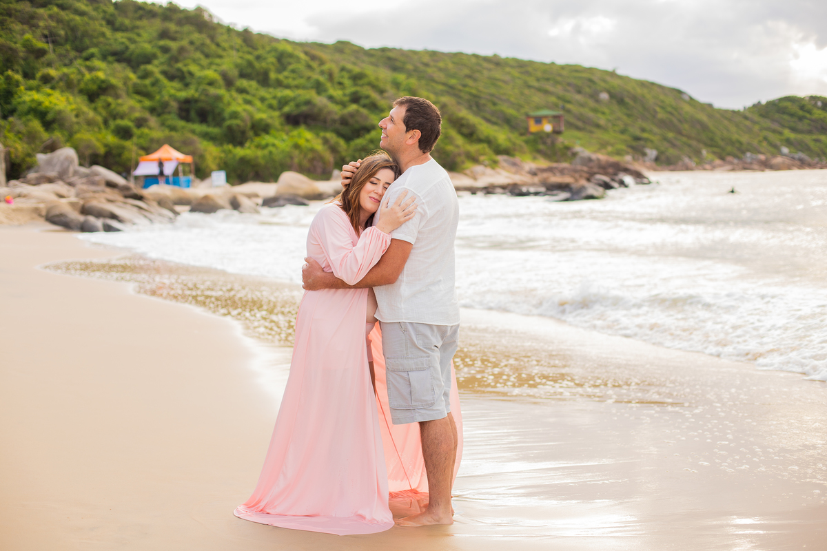 ensaio gestante Guarda do embau palhoça 