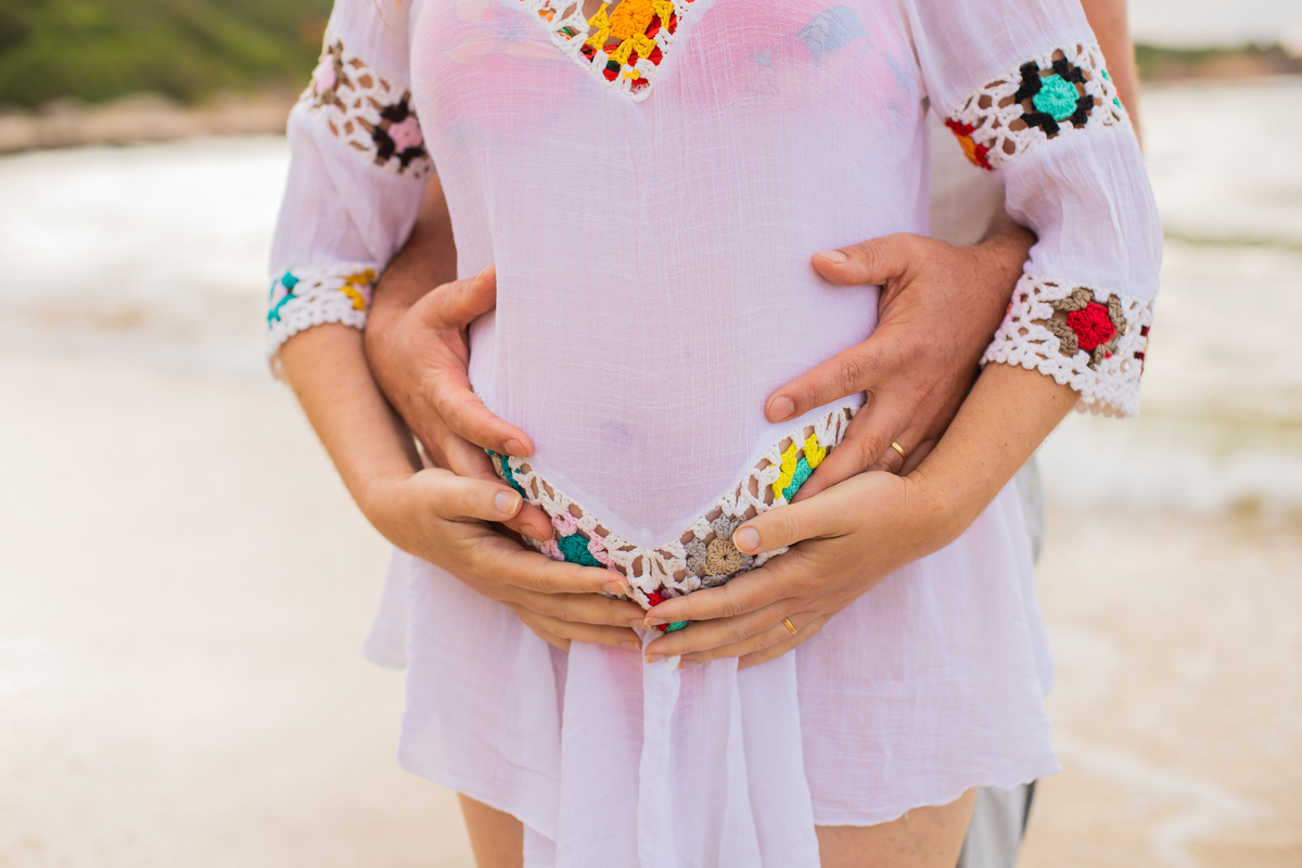 ensaio gestante Guarda do embau palhoça 