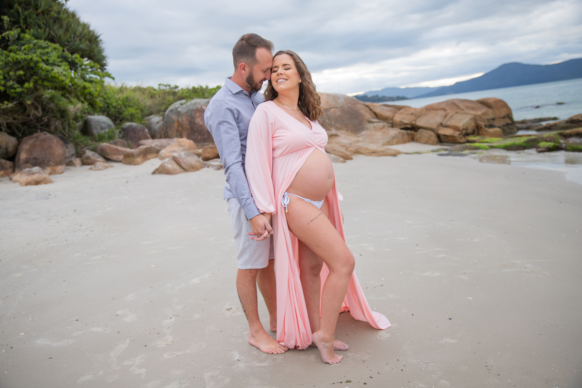 ensaio gestante Canajure Florianópolis