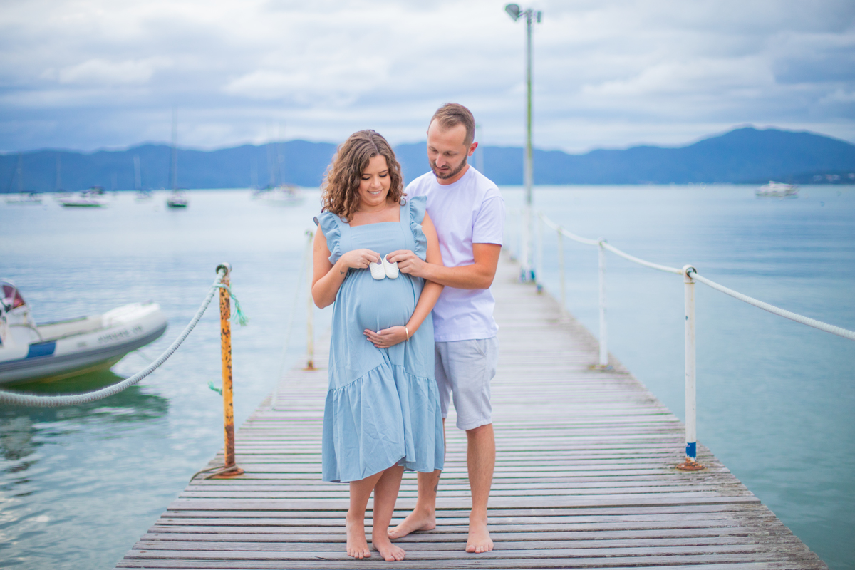 ensaio gestante Canajure Florianópolis