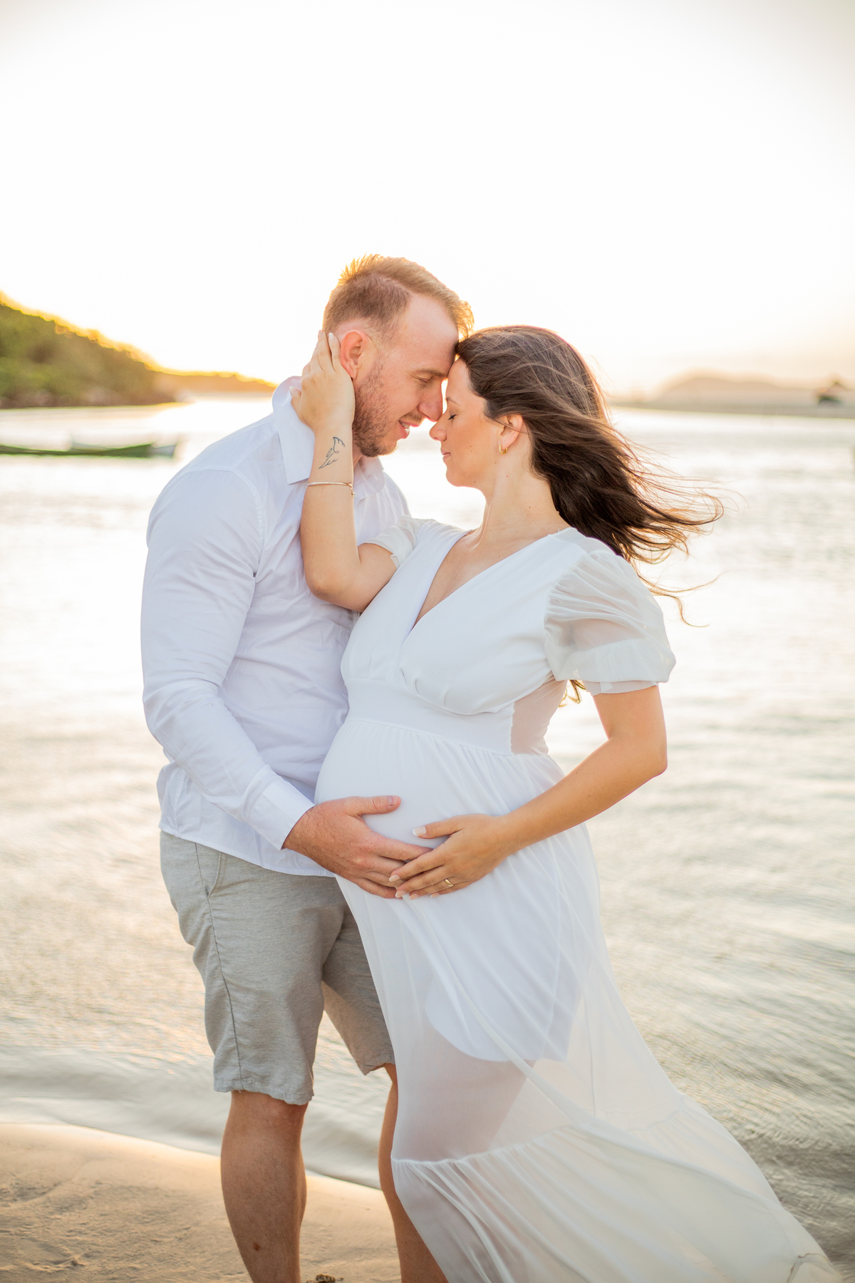 ensaio de gestante Guarda do Embaú