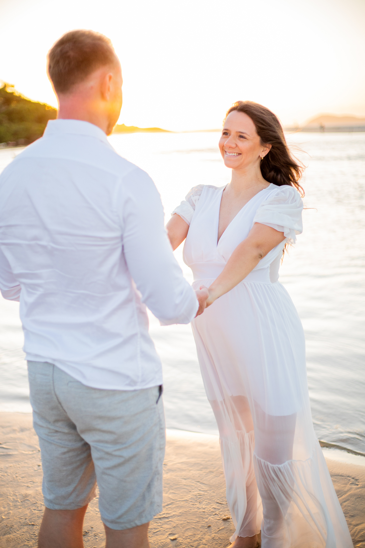 ensaio de gestante Guarda do Embaú