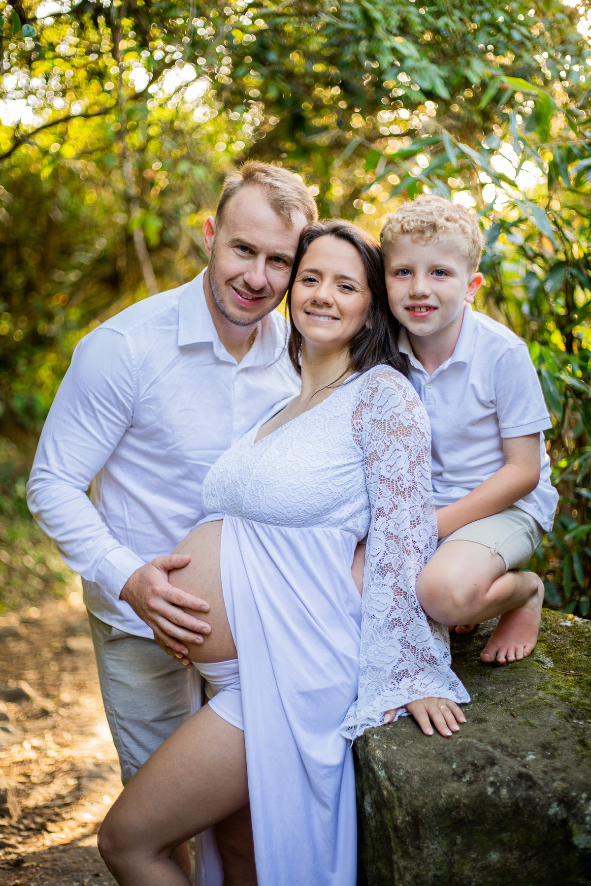 ensaio de gestante Guarda do Embaú