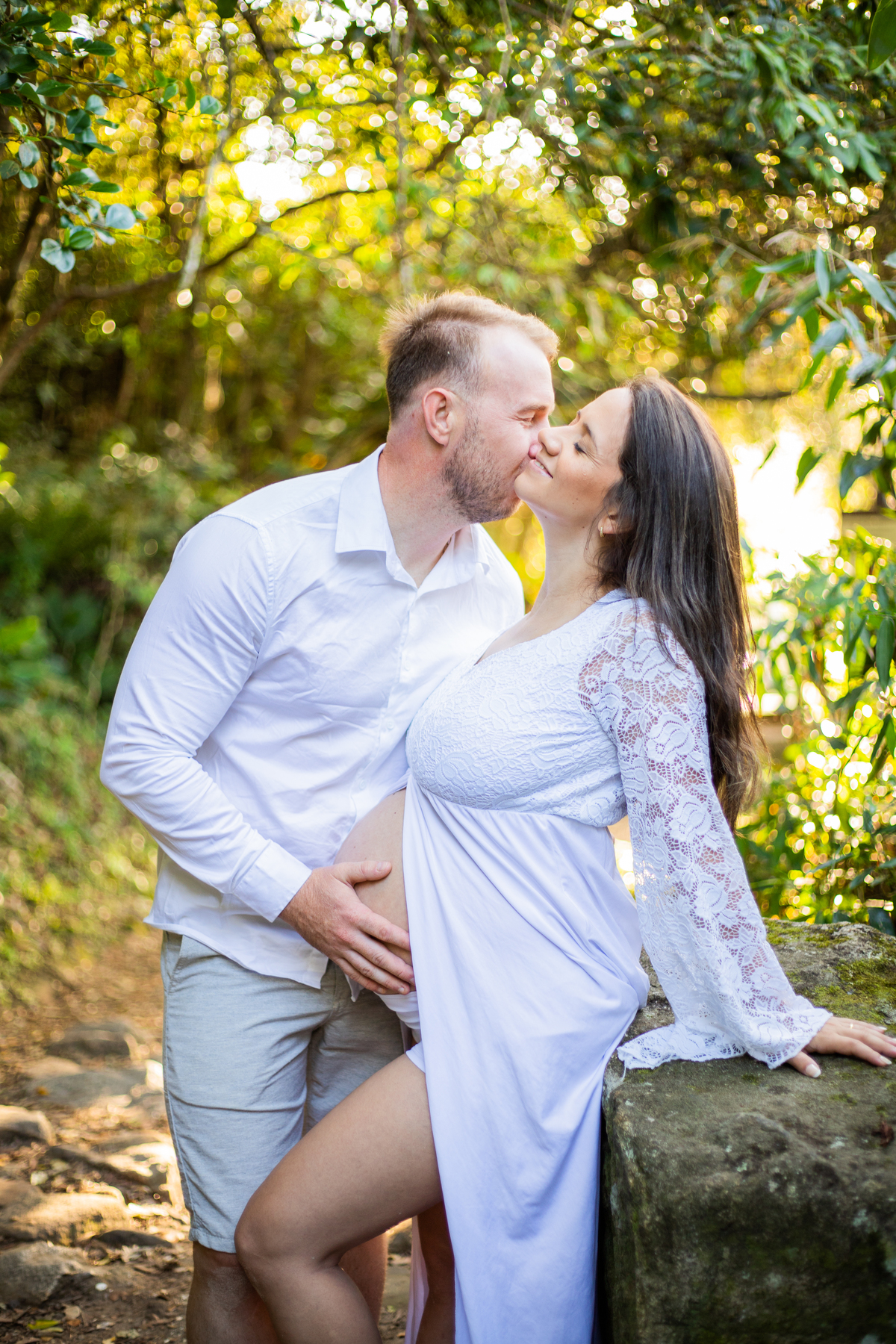 ensaio de gestante Guarda do Embaú