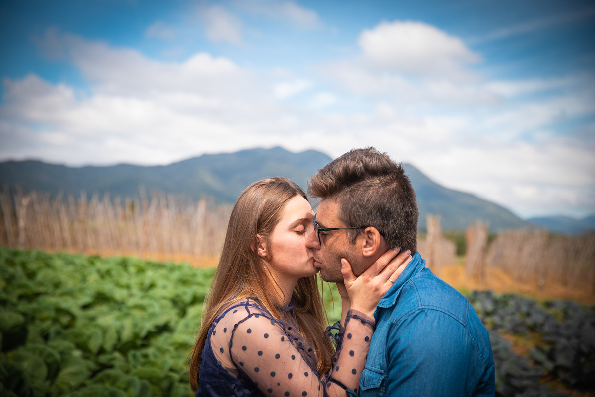 ensaio de casal na roça