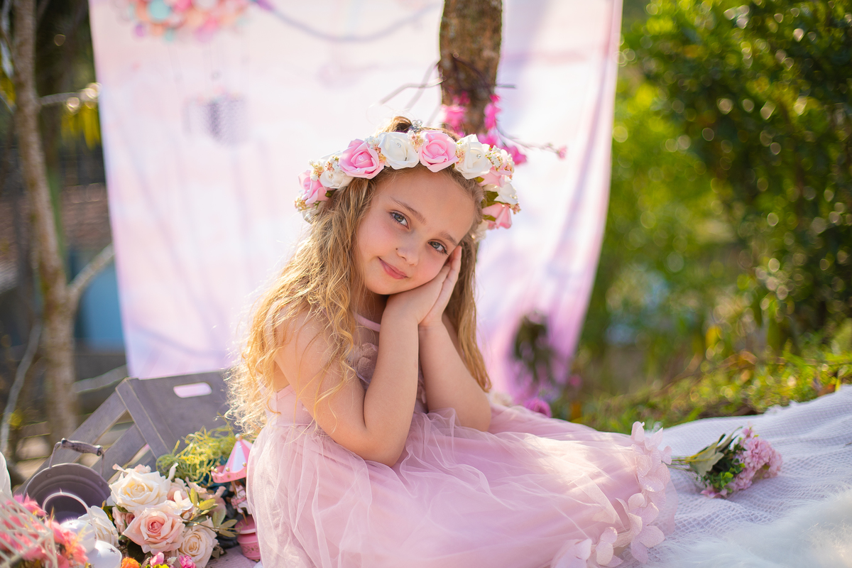 Aurora ensaio infantil