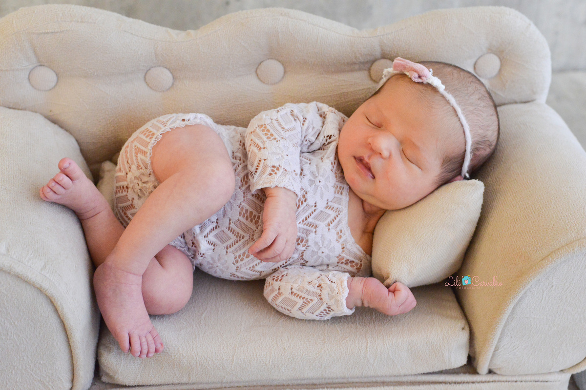 fotografia realizada no estúdio em Maringá, dormindo 