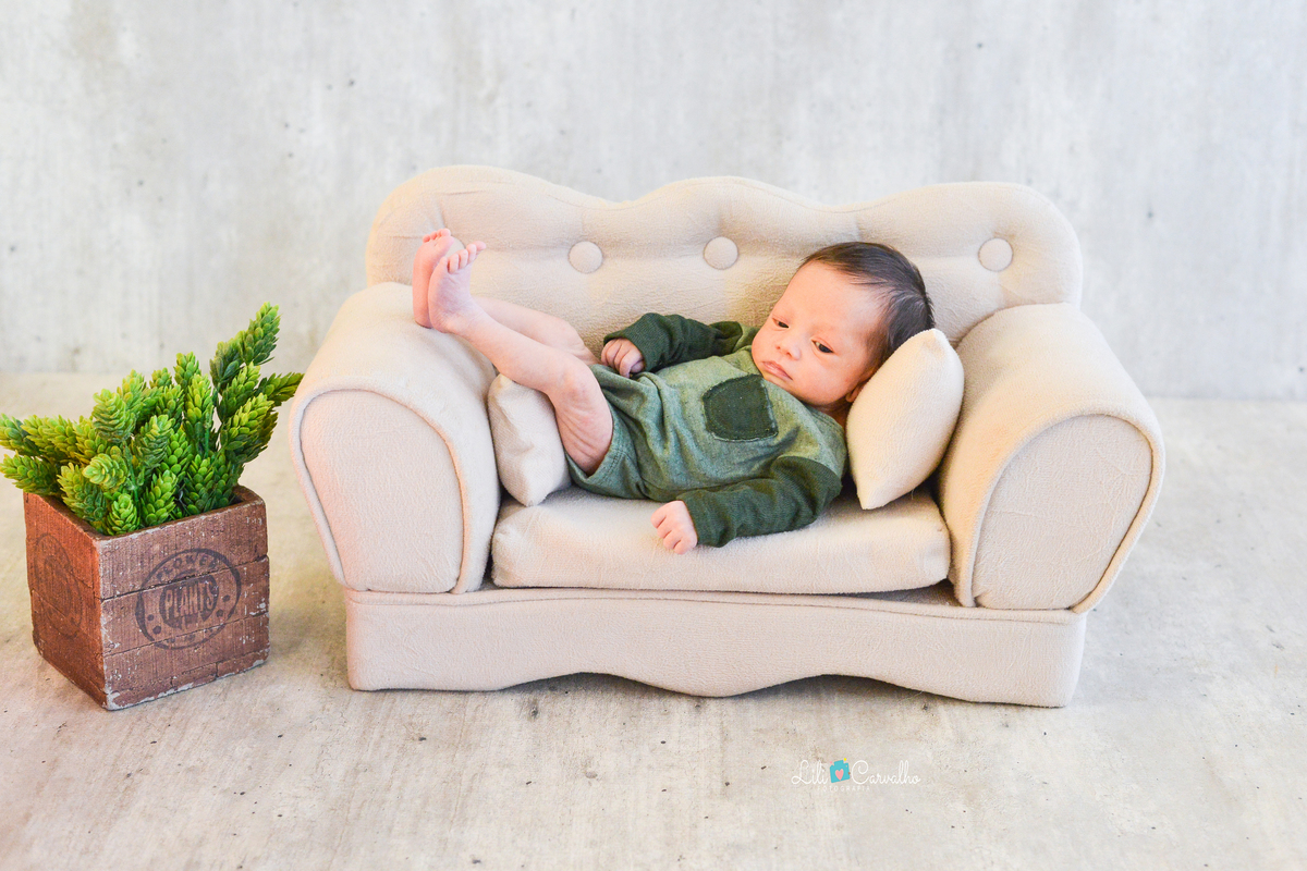 fotografia de recem nascido feita em Maringá
