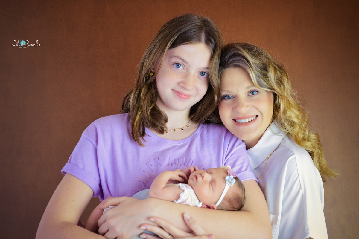 fotografia de filhas 