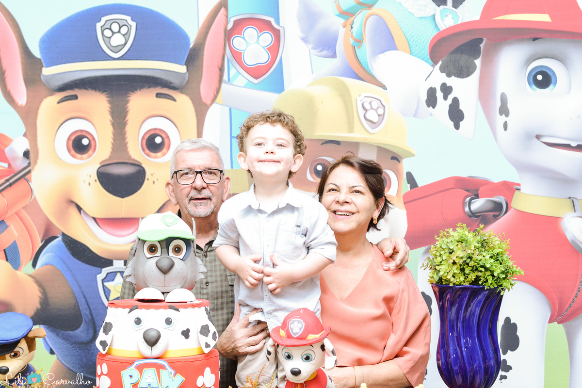 fotografia de aniversario infantil em Maringa avos paternos 