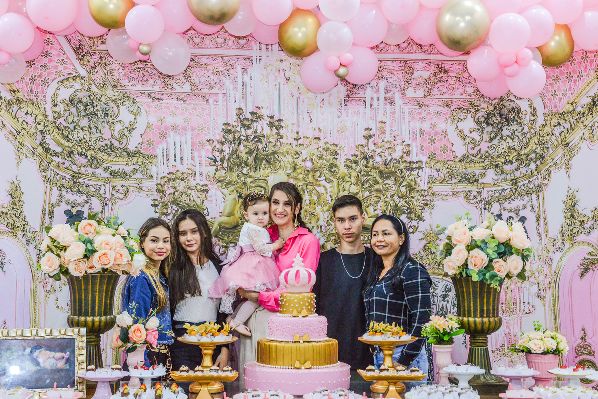 fotografia de aniversario infantil realizado na cidade de Maringá familia 