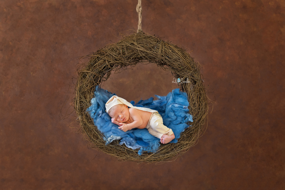 foto artistica de bebê em Maringá