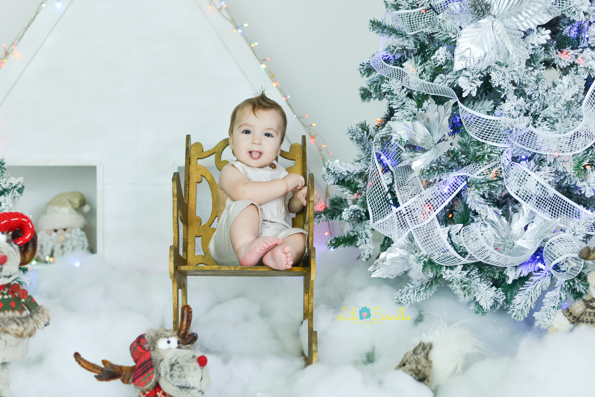 ensaio fotografico em estudio em Maringá cenario casinha