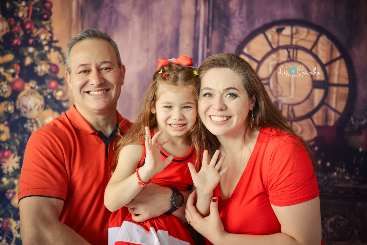 ensaio fotografico em Maringá pai, mae e filha