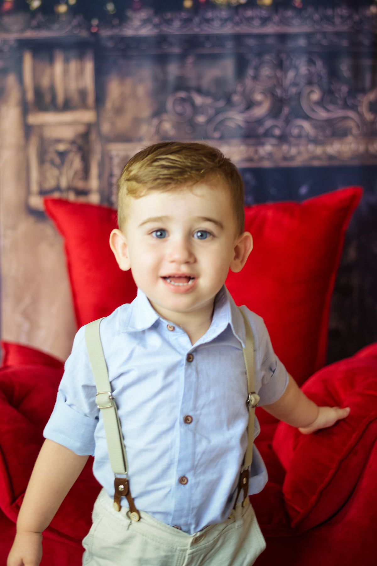 ensaio fotografico no estúdio em Maringá loiro