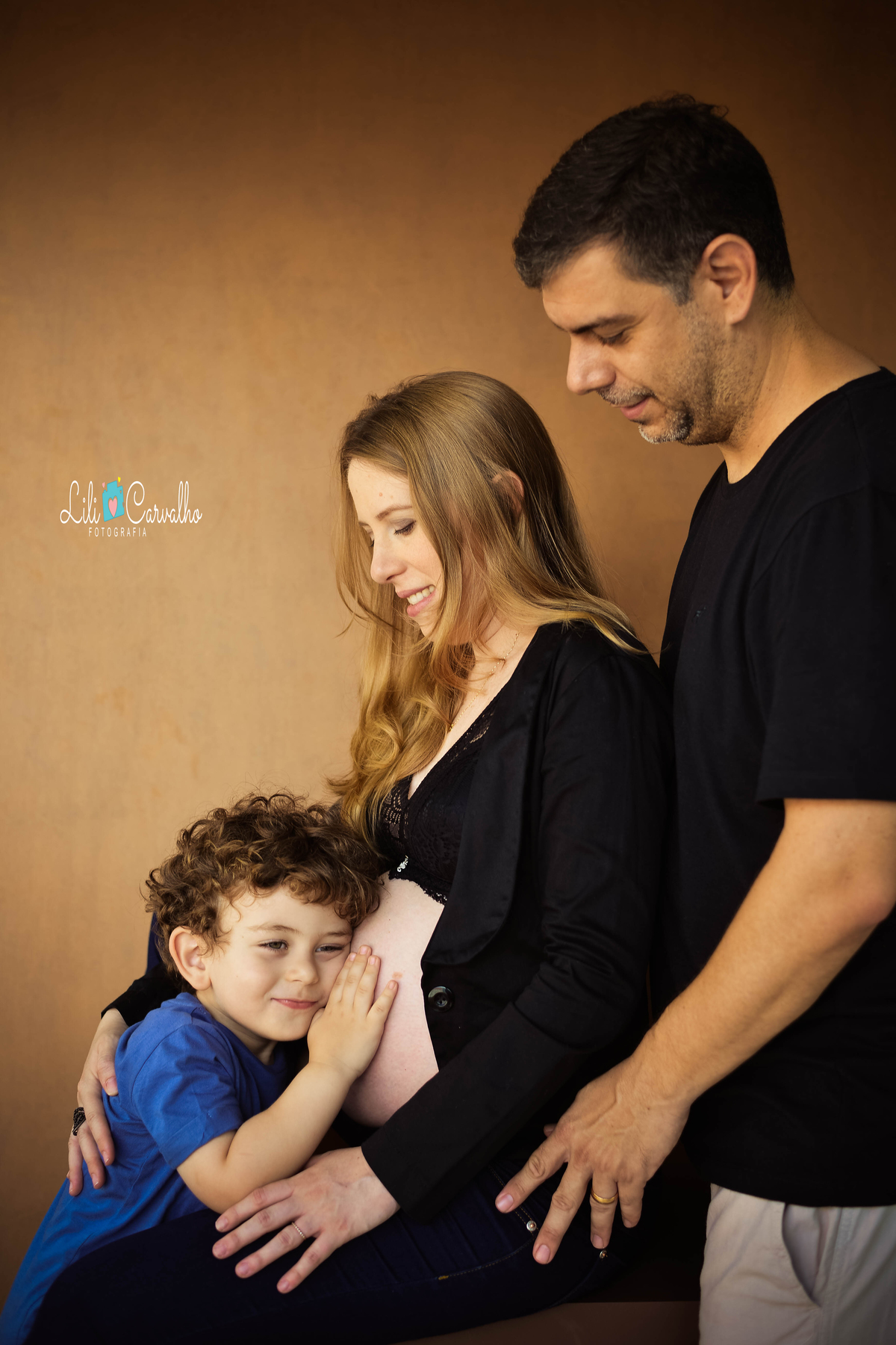 fotografia de gravida em estudio em maringa 7
