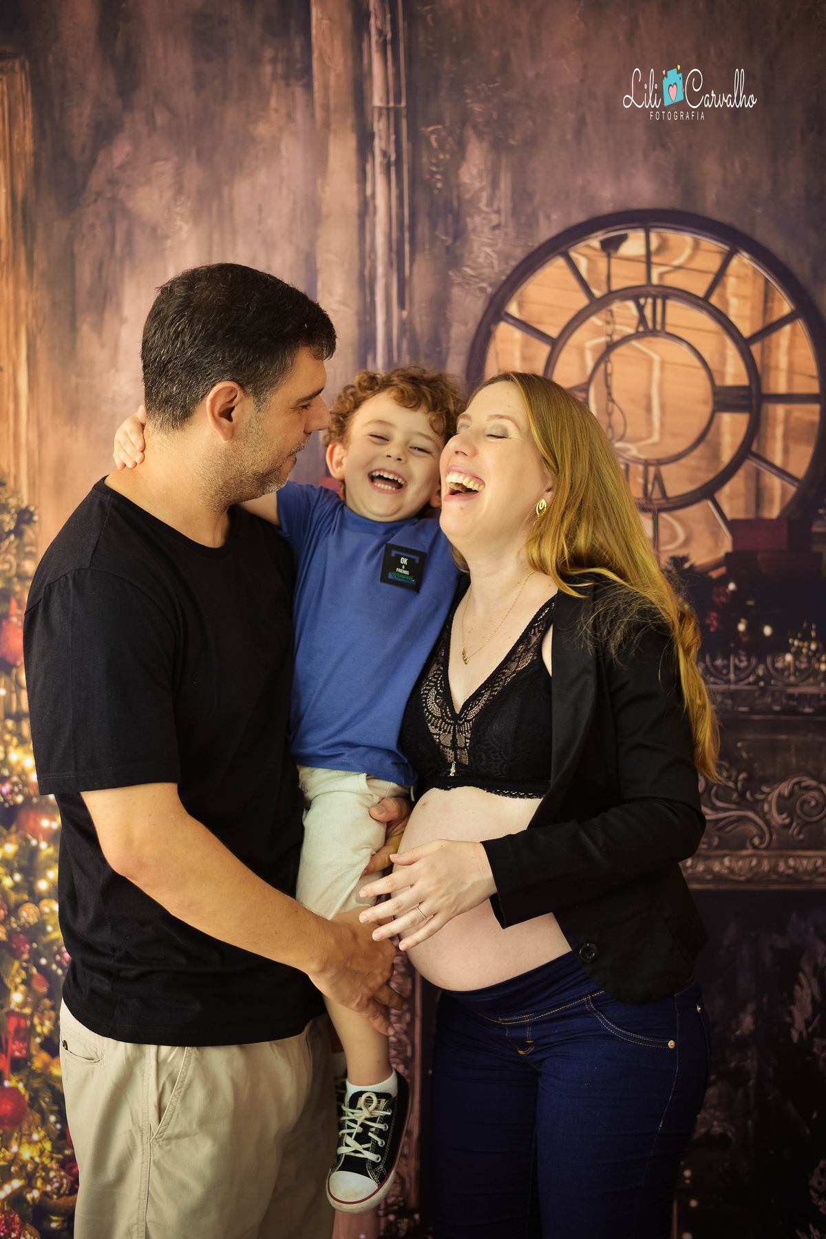 fotografia de gravida em estudio em maringa 3