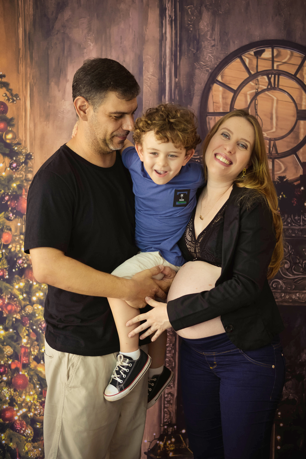 fotografia de gravida em estudio em maringa 6
