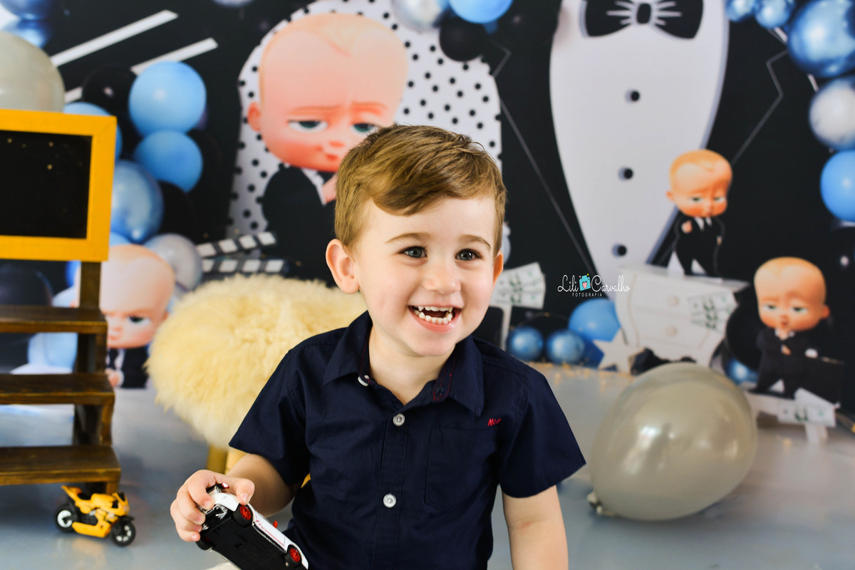 foto de menino, aniversario, tema poderoso chefinho, maringa estudio sorrisos 