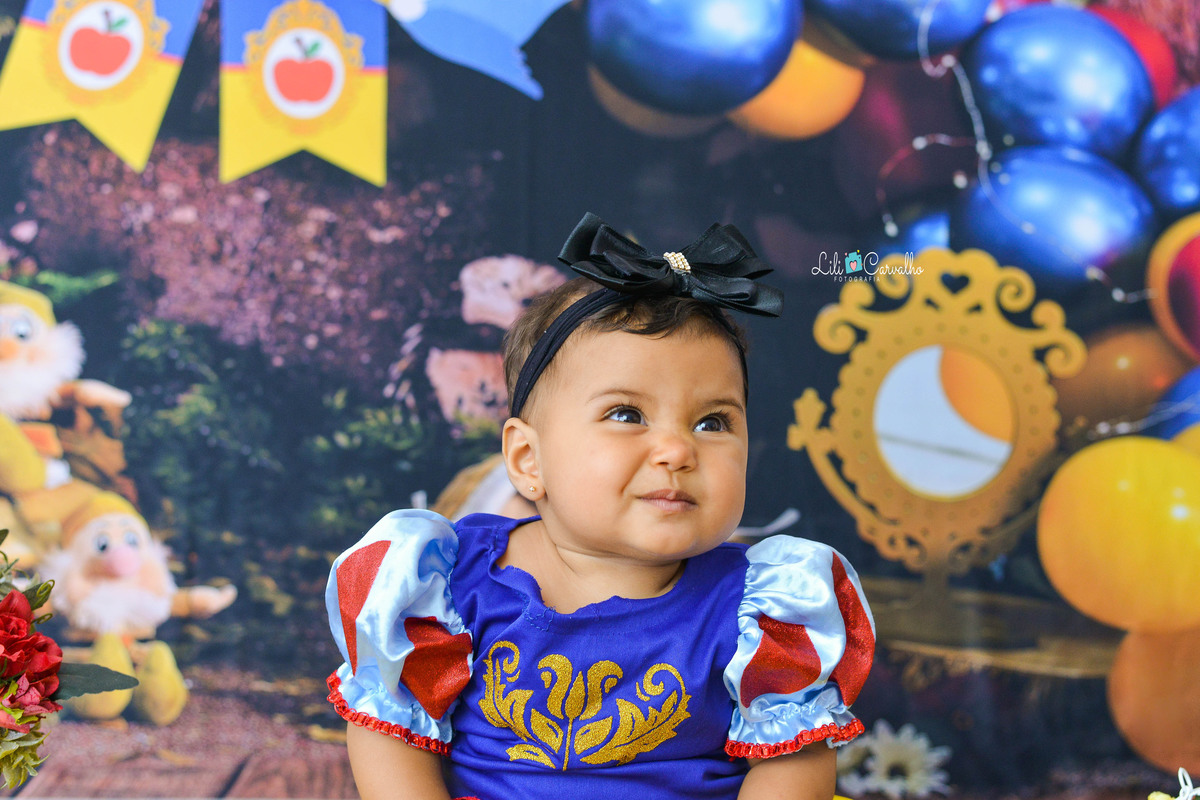 ensaio fotografico infantil em maringa,  tema branca de neve