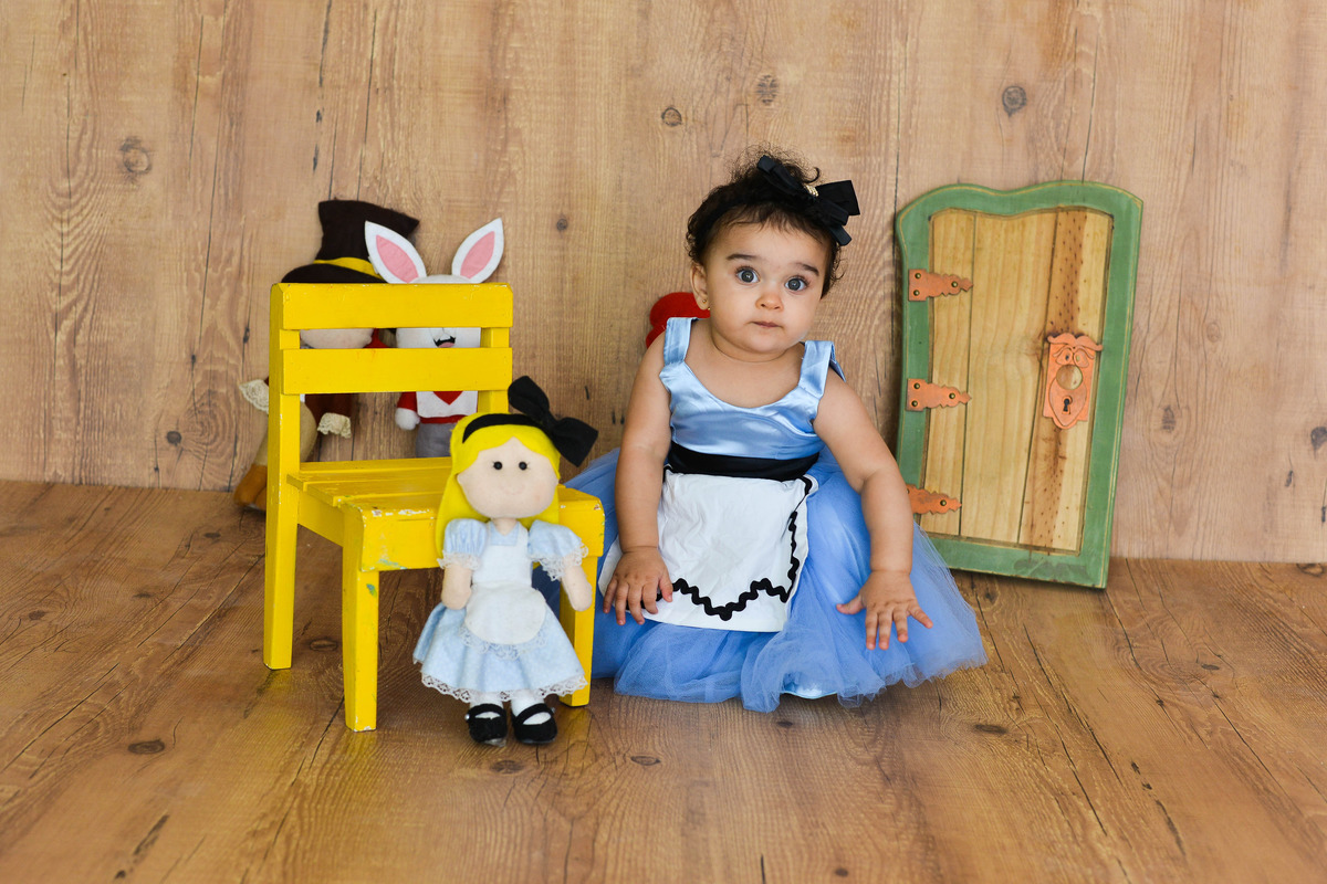 fotografia infantil em maringá,  alice no pais das maravilhas