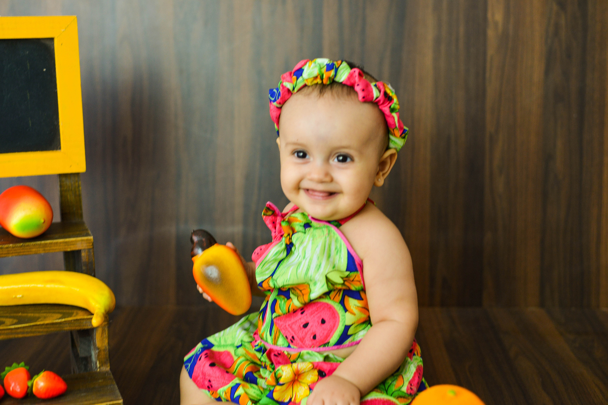 fotografia de bebê sorrindo 