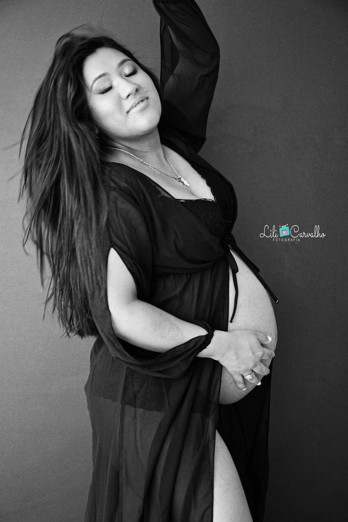 fotografia de gestante em Maringá sensual 