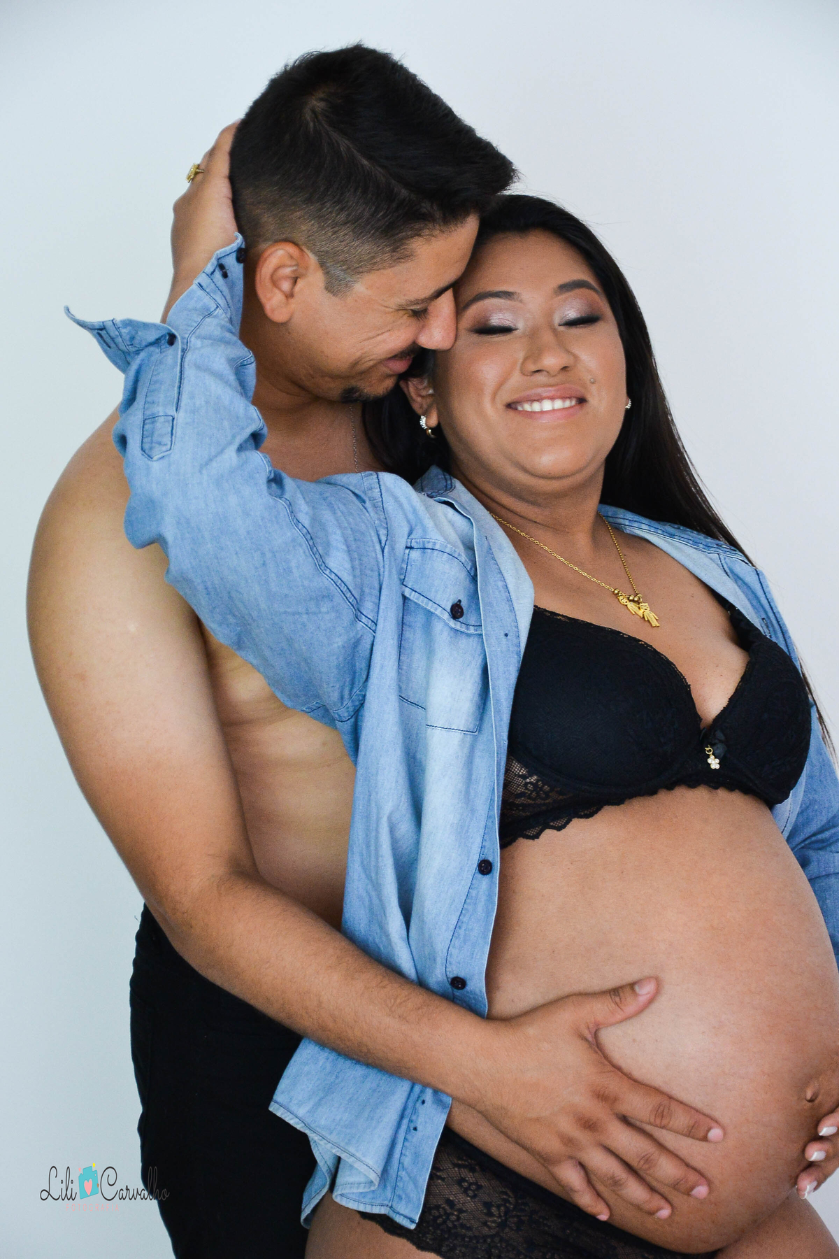 fotografia de gestante em Maringá